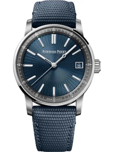 CODE 11.59 Automatic Stainless Steel / Blue / Fabric
