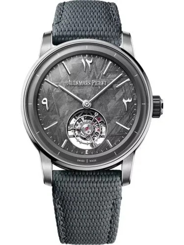 CODE 11.59 Tourbillon Selfwinding Ceramic - Stainless Steel / Meteorite - Eastern Arabic
