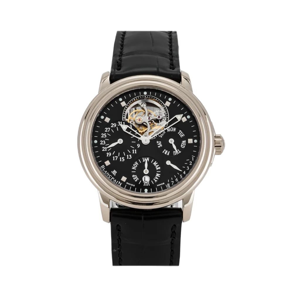 Blancpain Léman Tourbillon White Gold, image 1 Blancpain Léman Tourbillon White Gold, image 1