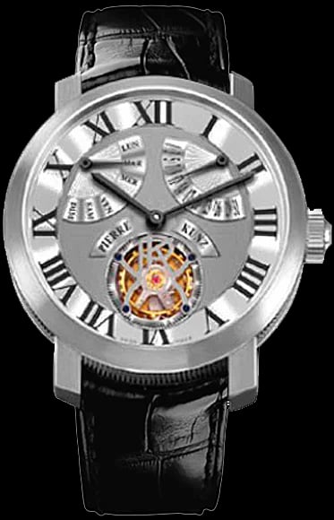 Pierre Kunz GRANDE COMPLICATION TOURBILLON RETROGRADE DAY AND DATE GRANDE COMPLICATIОN TOURBILLON, image 1 Pierre Kunz GRANDE COMPLICATION TOURBILLON RETROGRADE DAY AND DATE GRANDE COMPLICATIОN TOURBILLON, image 1