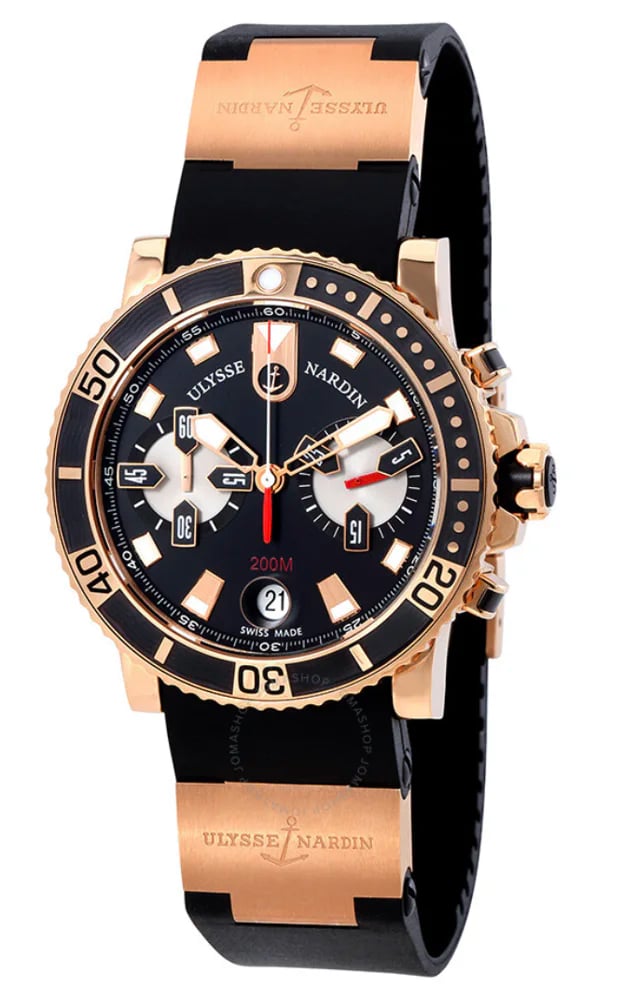 Ulysse Nardin Maxi Marine Diver Chronograph, image 1 Ulysse Nardin Maxi Marine Diver Chronograph, image 1