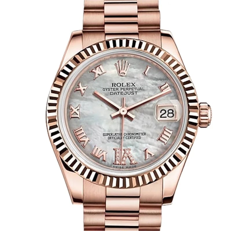 Rolex Datejust 31 Rose Gold, image 1 Rolex Datejust 31 Rose Gold, image 1