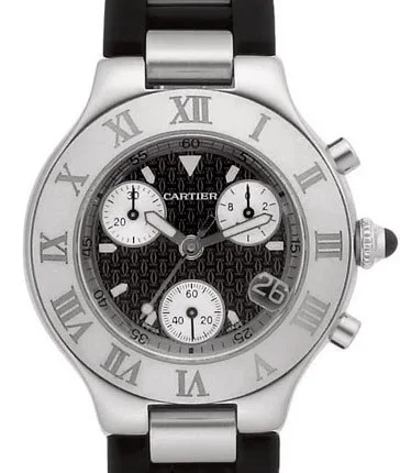 Cartier 21 Chronoscaph W10125U2, image 1 Cartier 21 Chronoscaph W10125U2, image 1