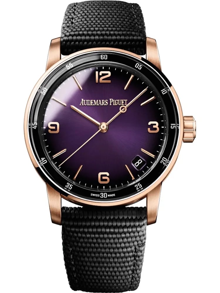 Audemars Piguet Code 11.59 Rose Gold Purple Dial, image 1 Audemars Piguet Code 11.59 Rose Gold Purple Dial, image 1
