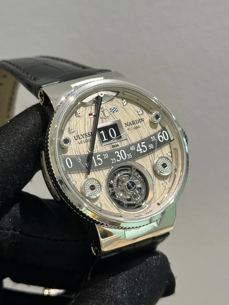 Ulysse Nardin Marine Grand Deck 44 MM Limited Edition 18 pcs Platinum , image 5 Ulysse Nardin Marine Grand Deck 44 MM Limited Edition 18 pcs Platinum , image 5