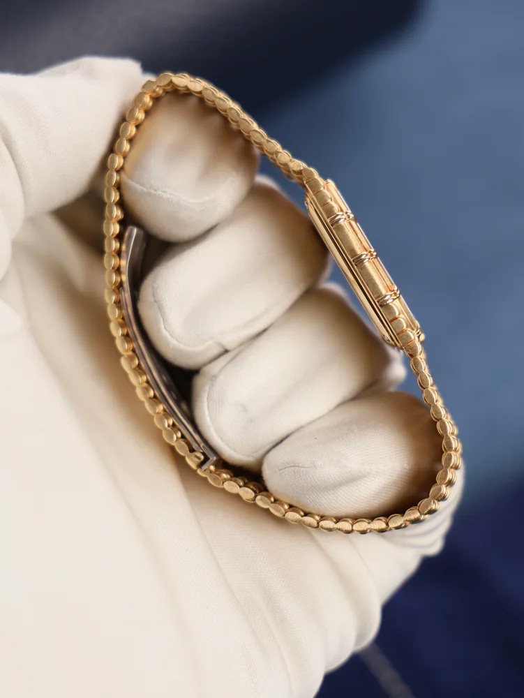 Bamboo Diamond Dial with Rubies Integrated Bracelet 17.9 cm, image 4 Bamboo Diamond Dial with Rubies Integrated Bracelet 17.9 cm, image 4