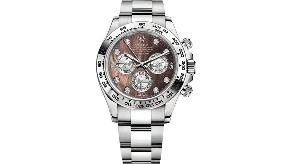 Rolex Daytona MOP with Diamonds, image 1 Rolex Daytona MOP with Diamonds, image 1