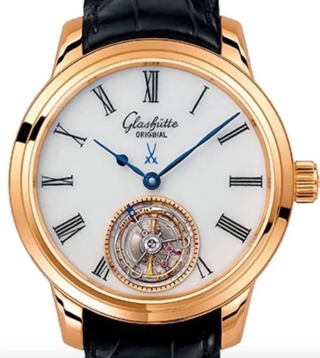 Glashütte Original Senator Meissen Tourbillon 1-94-11-01-01-04, image 1 Glashütte Original Senator Meissen Tourbillon 1-94-11-01-01-04, image 1