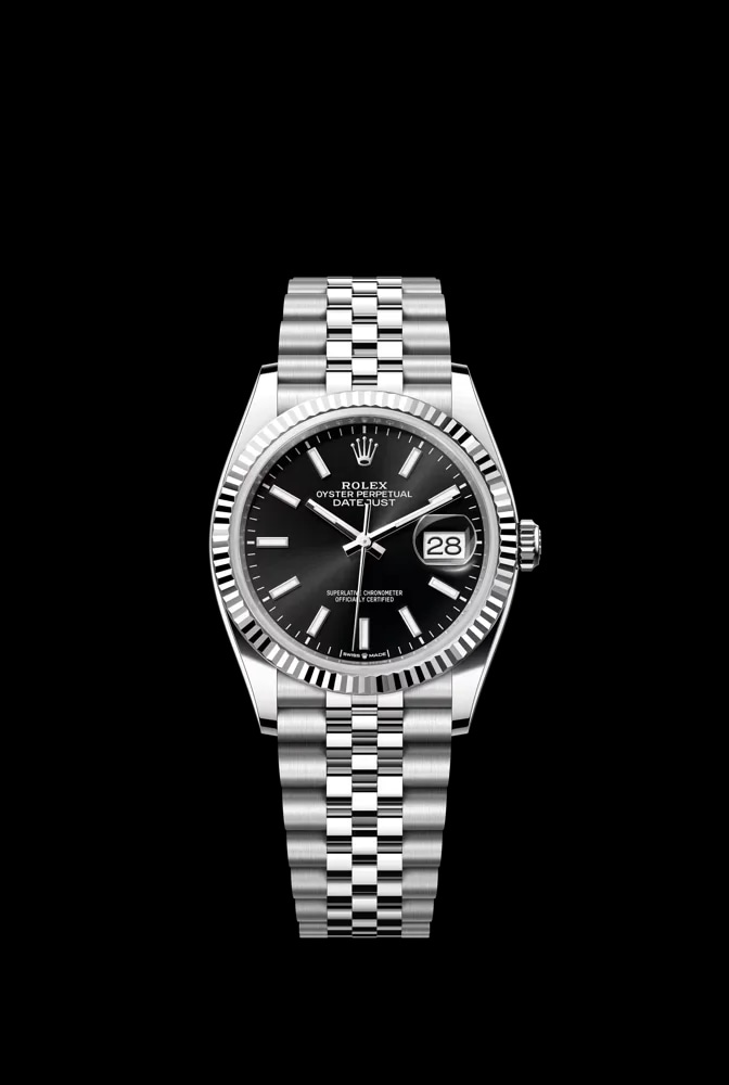 Black Index Dial Jubilee Box and Papers 2023, image 1 Black Index Dial Jubilee Box and Papers 2023, image 1