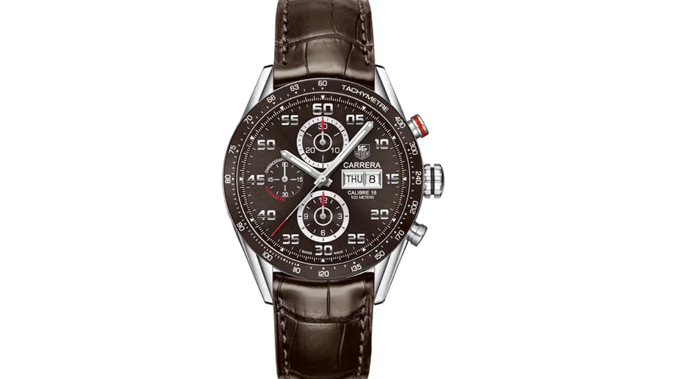 TAG Heuer Carrera CALIBRE 16 DAY DATE AUTOMATIC CHRONOGRAPH 43 MM, image 1 TAG Heuer Carrera CALIBRE 16 DAY DATE AUTOMATIC CHRONOGRAPH 43 MM, image 1