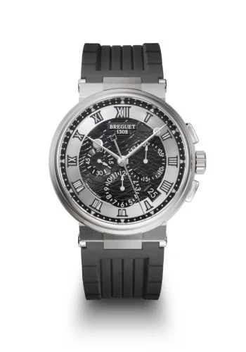 Marine Chronograph 5525 White Gold / Ginza