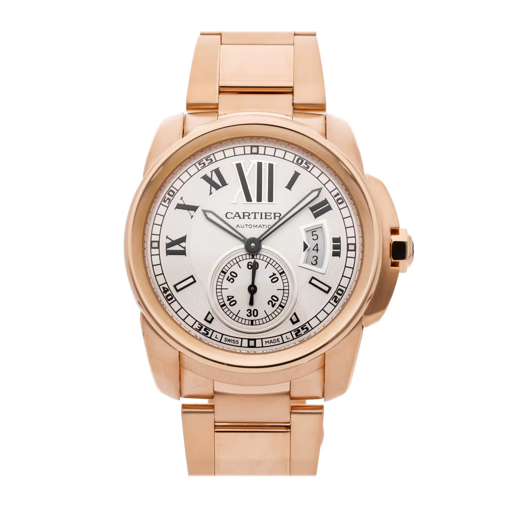 Cartier Calibre de Cartier Rose Gold, image 1 Cartier Calibre de Cartier Rose Gold, image 1