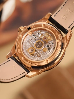 Omega SPECIALITIES Skeleton 5932.30.23 37.5mm Red Gold Limited Edition of 33pcs, image 7 Omega SPECIALITIES Skeleton 5932.30.23 37.5mm Red Gold Limited Edition of 33pcs, image 7