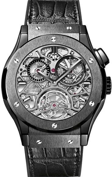 Hublot Classic Fusion TOURBILLON 45 MM CERAMIC SKELETON, image 1 Hublot Classic Fusion TOURBILLON 45 MM CERAMIC SKELETON, image 1