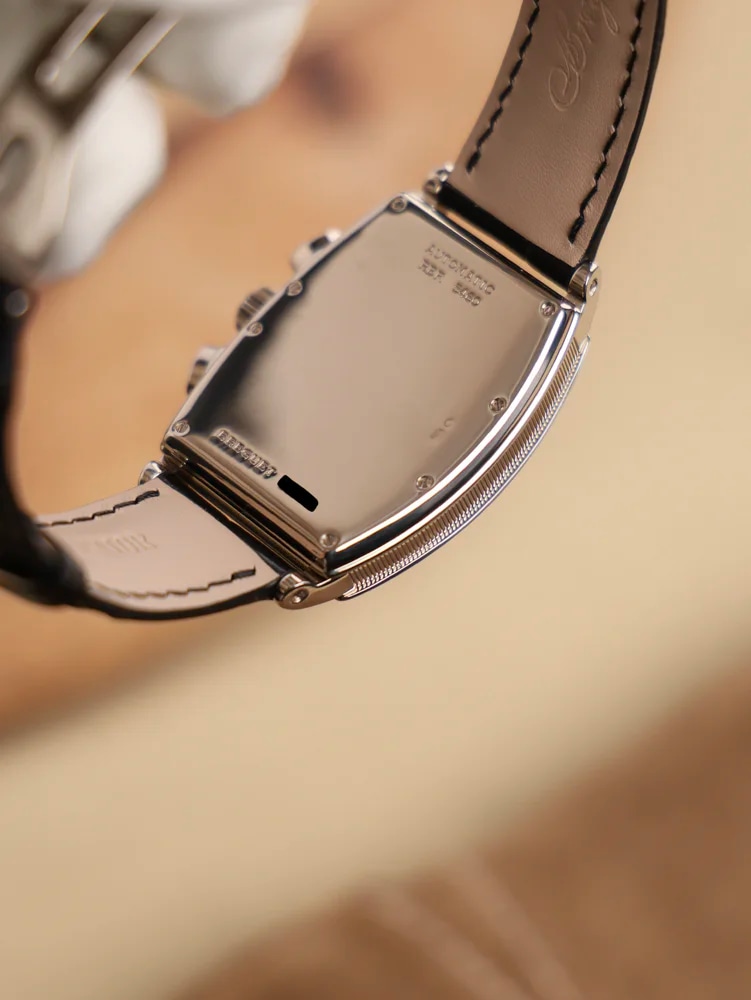 Breguet Heritage Chronograph 5460 Platinum White Gold Buckle, image 8 Breguet Heritage Chronograph 5460 Platinum White Gold Buckle, image 8