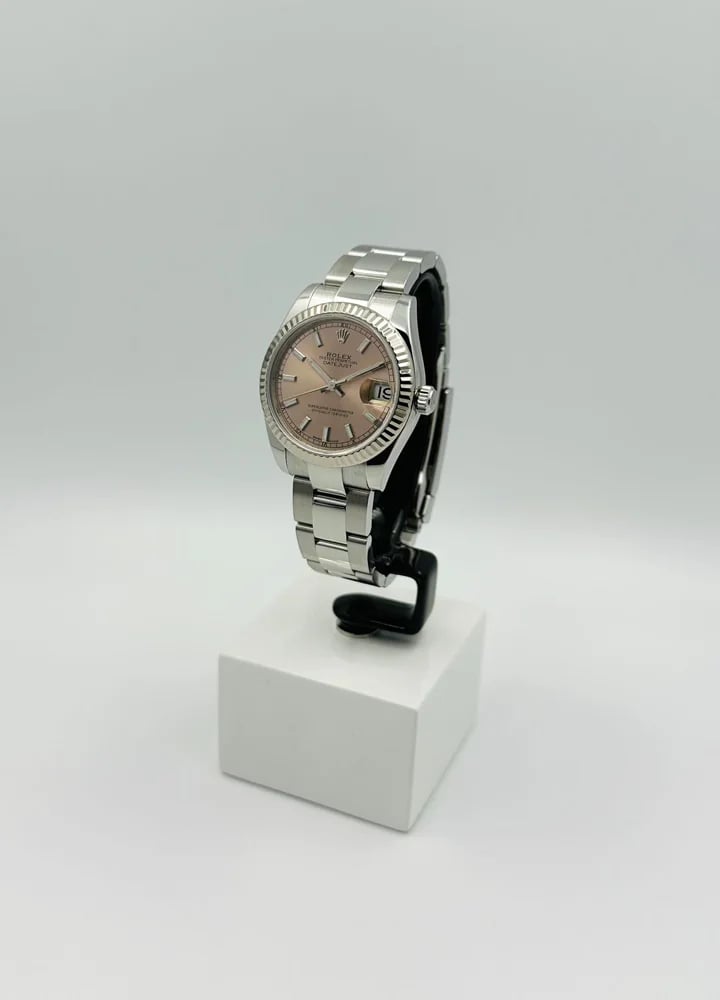 Rolex Datejust 31 Pink Index Dial Oyster, image 1 Rolex Datejust 31 Pink Index Dial Oyster, image 1