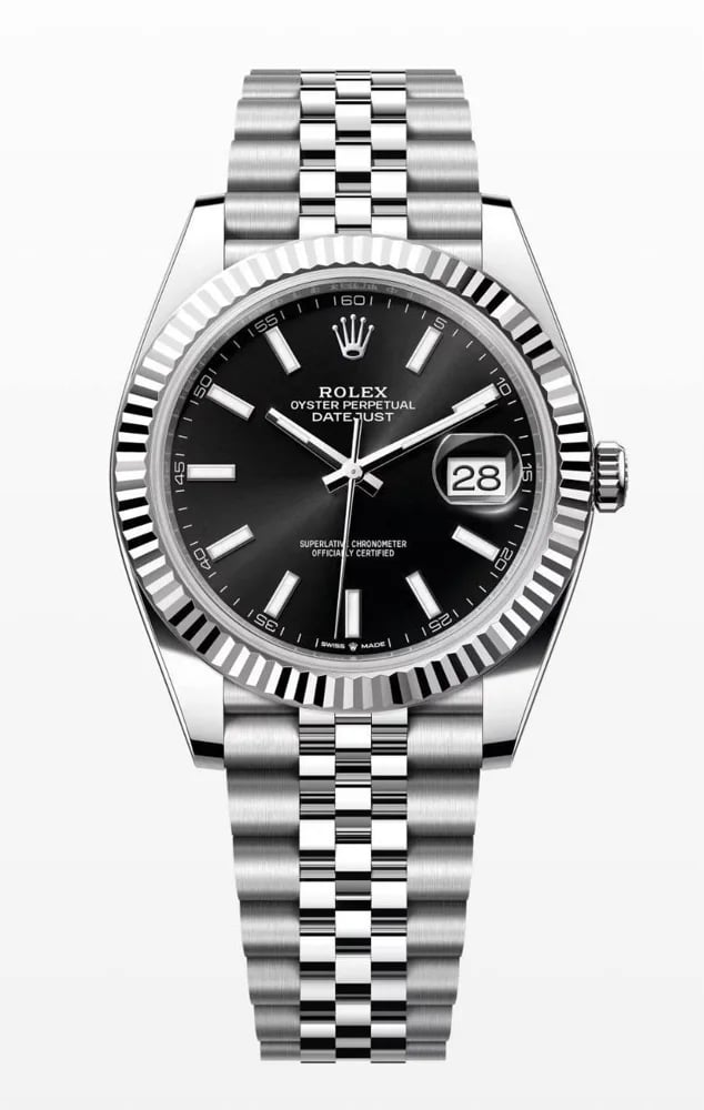Rolex Datejust 41 41 Black Dial Box and Papers 2025 Unworn, image 1 Rolex Datejust 41 41 Black Dial Box and Papers 2025 Unworn, image 1