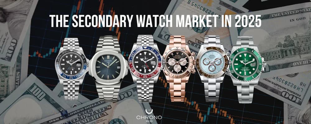 The secondary watch market in 2025 - what people are actually buying | Chrono 10:10 The secondary watch market in 2025 - what people are actually buying | Chrono 10:10