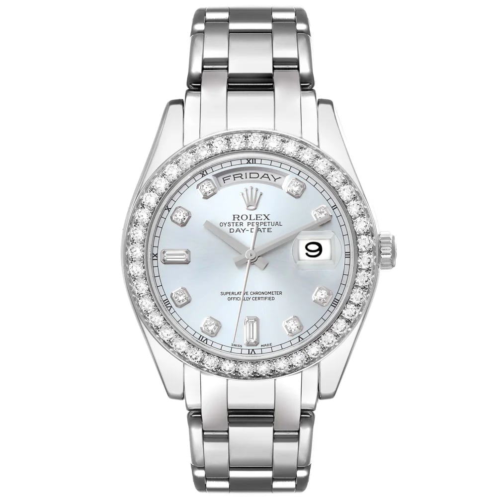 Rolex Day-Date 36 MOP Dial Platinum, image 1 Rolex Day-Date 36 MOP Dial Platinum, image 1