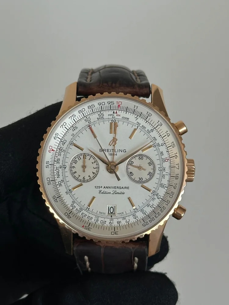 Breitling Navitimer 125th Anniversary Limited Edition Chronograph, image 1 Breitling Navitimer 125th Anniversary Limited Edition Chronograph, image 1