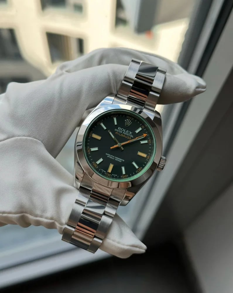Rolex Milgauss Black Dial 116400GV, image 1 Rolex Milgauss Black Dial 116400GV, image 1