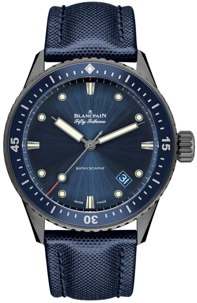 Blancpain Fifty Fathoms Bathyscaphe 5000-0240-NAOA, image 1 Blancpain Fifty Fathoms Bathyscaphe 5000-0240-NAOA, image 1