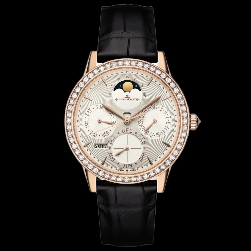 Jaeger-LeCoultre Rendez-Vous Perpetual Calendar Rose Gold Silver Dial 37.5mm, image 1 Jaeger-LeCoultre Rendez-Vous Perpetual Calendar Rose Gold Silver Dial 37.5mm, image 1
