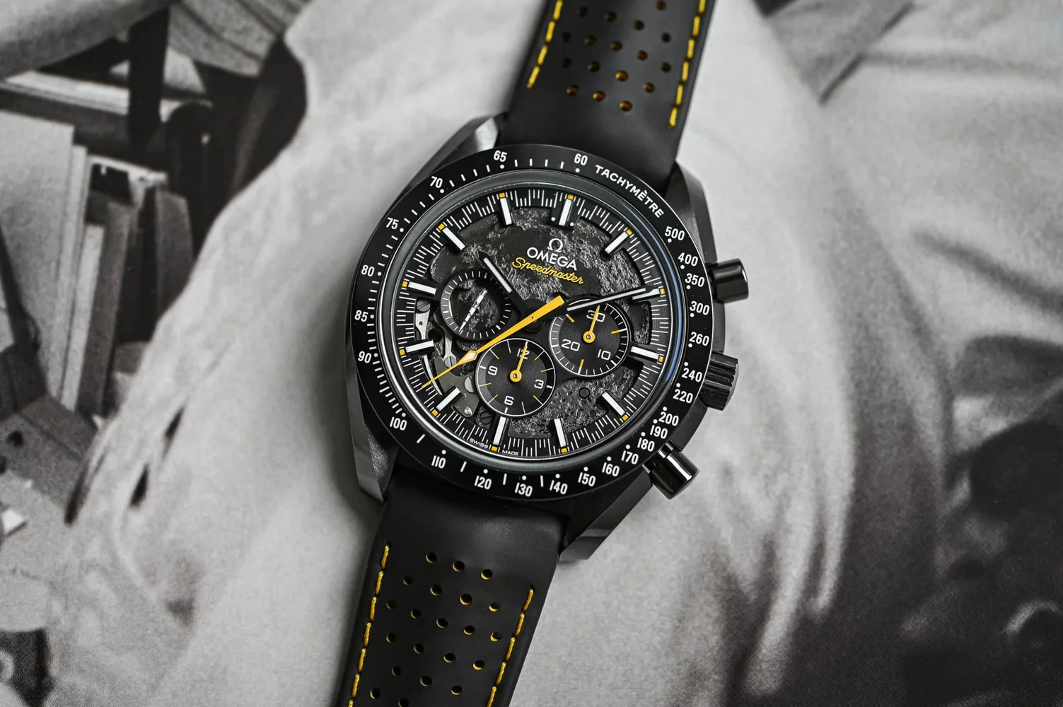 New Omega Speedmaster Dark Side Of The Moon ‘Apollo 8’ | Chrono 10:10 New Omega Speedmaster Dark Side Of The Moon ‘Apollo 8’ | Chrono 10:10