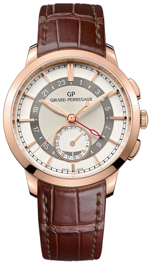 Girard Perregaux 1966 Dual Time Rose Gold, image 1 Girard Perregaux 1966 Dual Time Rose Gold, image 1