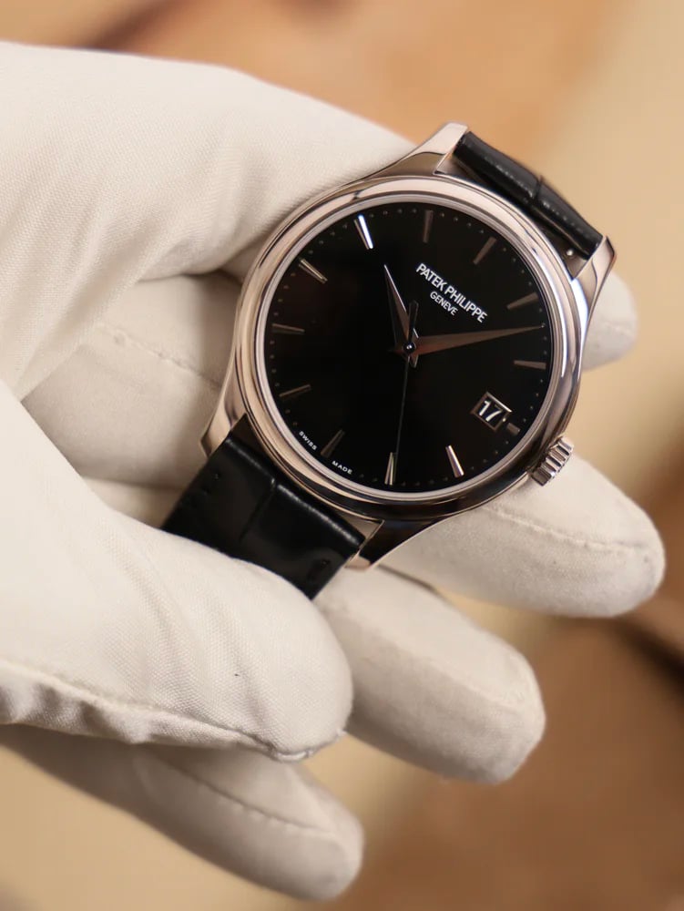 Patek Philippe Calatrava Black Dial, image 1 Patek Philippe Calatrava Black Dial, image 1