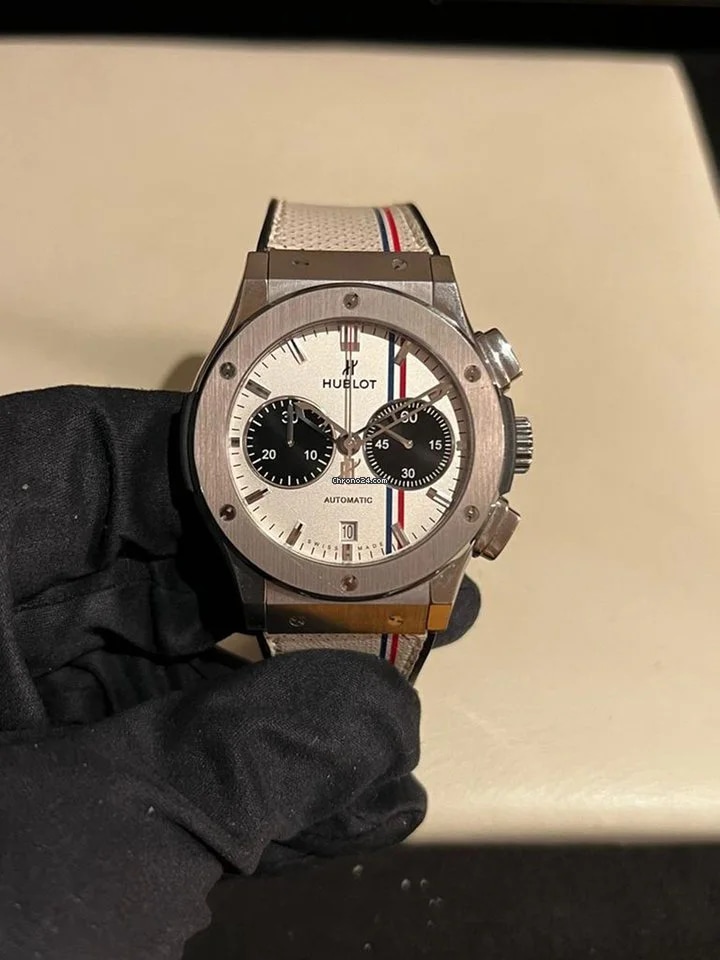 Hublot Classic Fusion Chronograph 45mm Chronograph Automatique Titanium Tour Auto, image 1 Hublot Classic Fusion Chronograph 45mm Chronograph Automatique Titanium Tour Auto, image 1