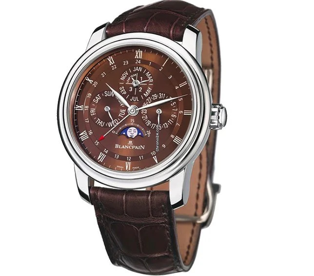 Blancpain Le Brassus PERPETUAL CALENDAR GMT Platinum 4277-3446-55B, image 1 Blancpain Le Brassus PERPETUAL CALENDAR GMT Platinum 4277-3446-55B, image 1