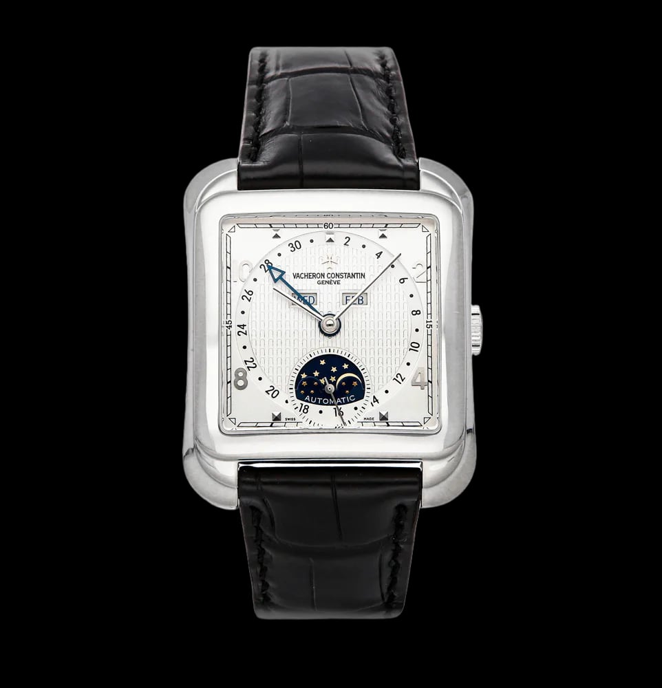 Vacheron Constantin Toledo Moonphase White Gold with Box, image 1 Vacheron Constantin Toledo Moonphase White Gold with Box, image 1