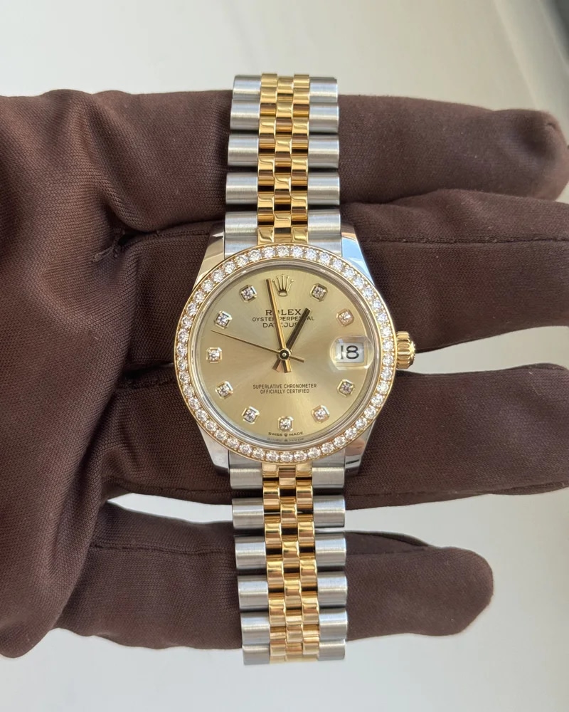 Champagne Dial Diamond Bezel, image 1 Champagne Dial Diamond Bezel, image 1