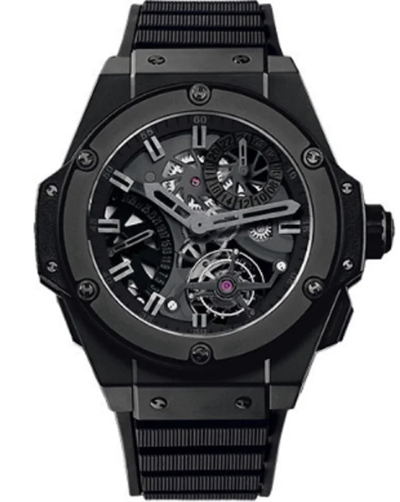 Hublot King Power Tourbillon GMT Black Ceramic, image 1 Hublot King Power Tourbillon GMT Black Ceramic, image 1