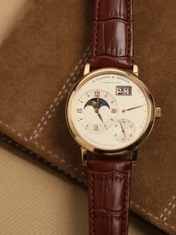 A. Lange & Söhne Grand Lange 1 Moon Phase 18K Yellow Gold Men’s Watch Box & Papers 2015, image 9 A. Lange & Söhne Grand Lange 1 Moon Phase 18K Yellow Gold Men’s Watch Box & Papers 2015, image 9