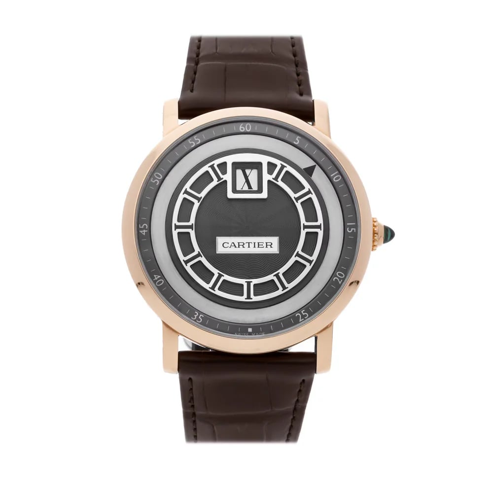 Cartier Rotonde de Cartier Jumping Hours, image 1 Cartier Rotonde de Cartier Jumping Hours, image 1