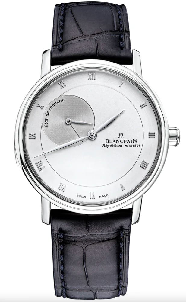 Blancpain Villeret Minute Repeater WG, image 1 Blancpain Villeret Minute Repeater WG, image 1