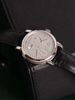 Daymatic with original 950 Platinum deployment clasp, image 2 Daymatic with original 950 Platinum deployment clasp, image 2