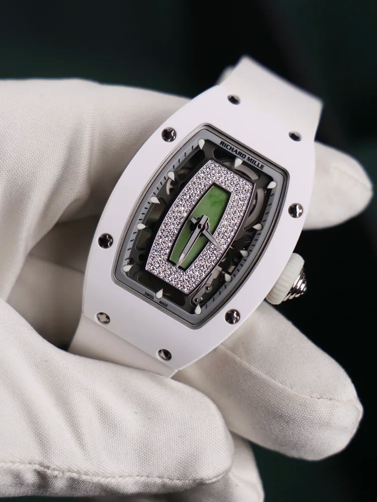 Richard Mille RM 07-01 WG-ATZ JADE Diamond Dial, image 1 Richard Mille RM 07-01 WG-ATZ JADE Diamond Dial, image 1