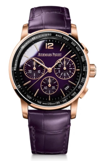 Chronograph Purple Dial, image 1 Chronograph Purple Dial, image 1