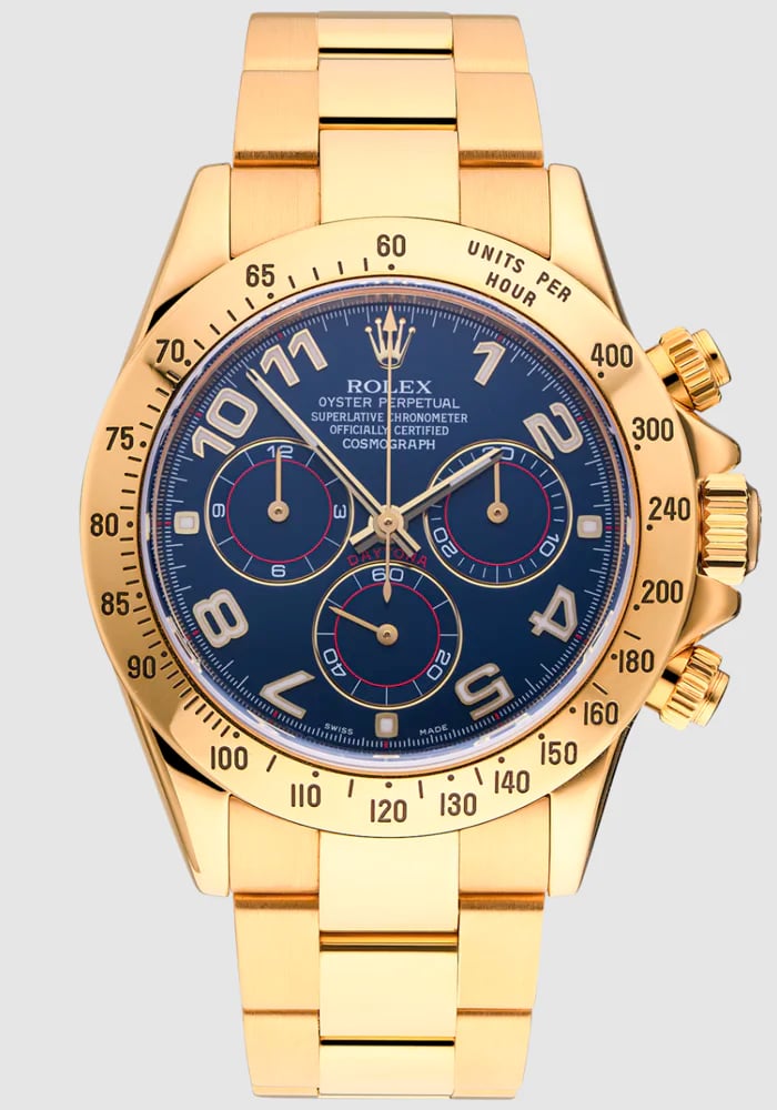 Rolex Daytona Blue Dial Arabic Numerals, image 1 Rolex Daytona Blue Dial Arabic Numerals, image 1
