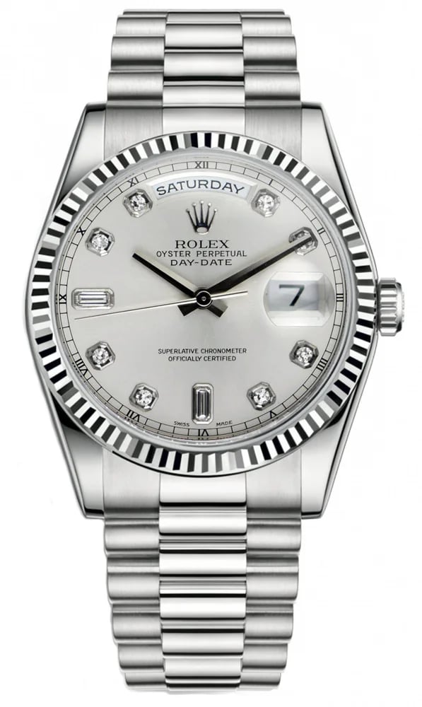Rolex Day-Date 36 Diamonds, image 1 Rolex Day-Date 36 Diamonds, image 1