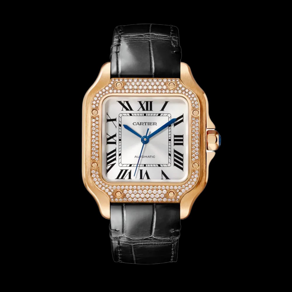 Cartier Santos WJSA0012, image 1 Cartier Santos WJSA0012, image 1