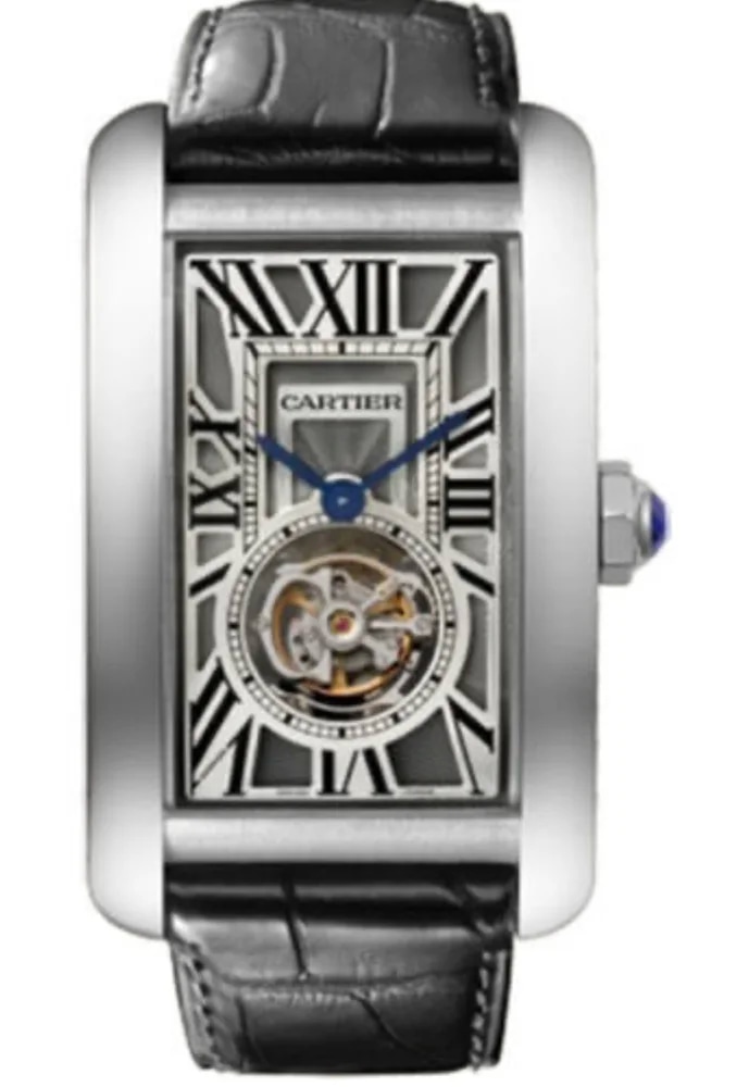 Cartier Tank Américaine Flying Tourbillion Grey Dial WG 3199, image 1 Cartier Tank Américaine Flying Tourbillion Grey Dial WG 3199, image 1