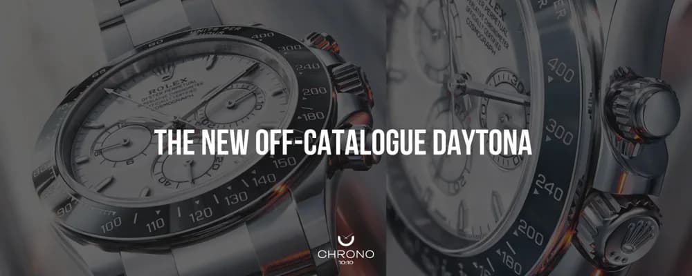The New, Off-Catalogue Daytona | Chrono 10:10 The New, Off-Catalogue Daytona | Chrono 10:10
