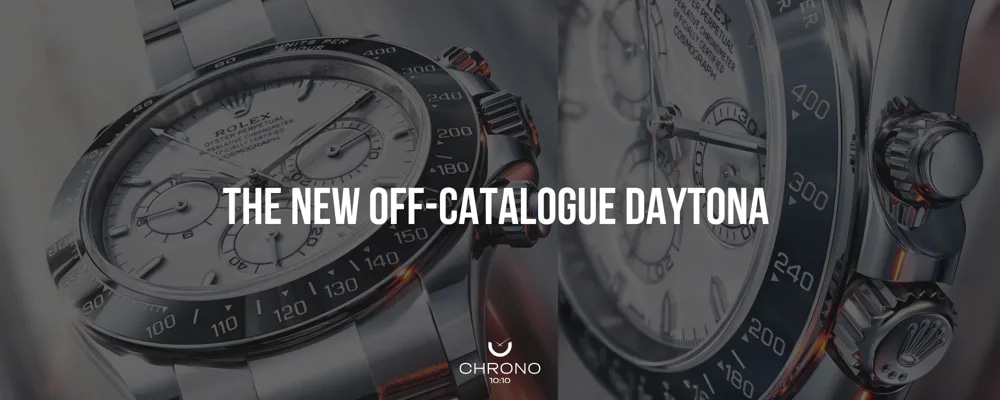 The New, Off-Catalogue Daytona | Chrono 10:10 The New, Off-Catalogue Daytona | Chrono 10:10