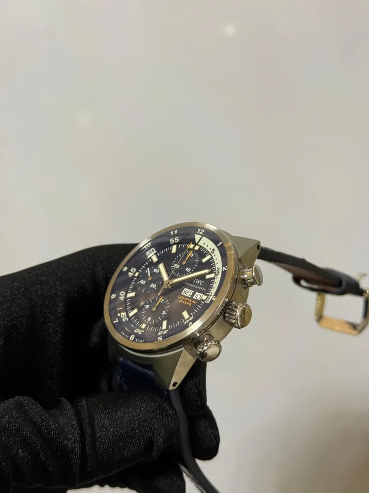 IWC Aquatimer Chronograph Tribute To Calypso Limited Edition, image 3 IWC Aquatimer Chronograph Tribute To Calypso Limited Edition, image 3