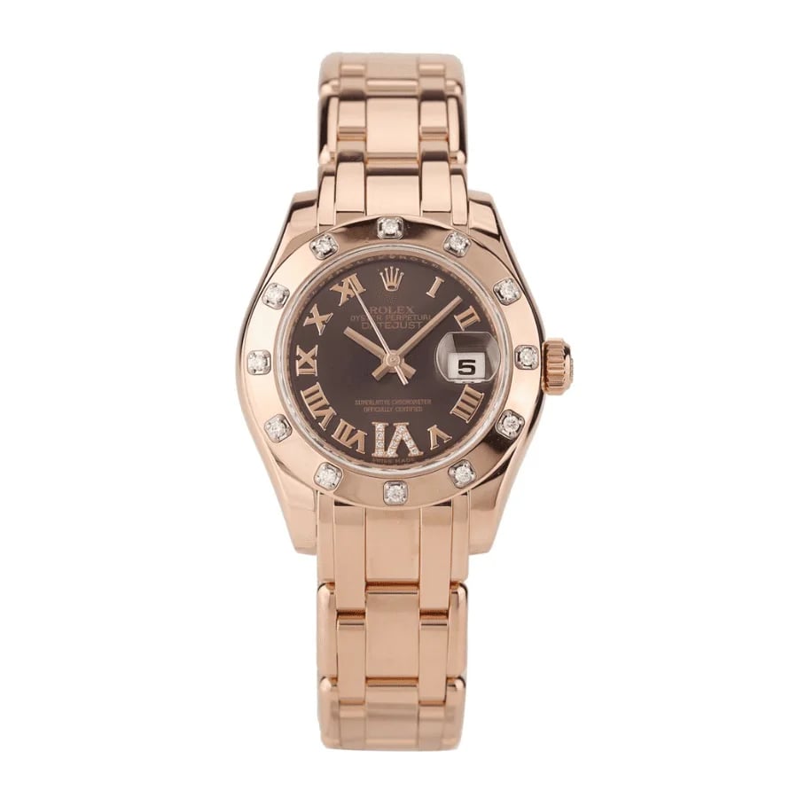 Rolex Lady-Datejust Pearlmaster Rose Gold Diamonds, image 1 Rolex Lady-Datejust Pearlmaster Rose Gold Diamonds, image 1