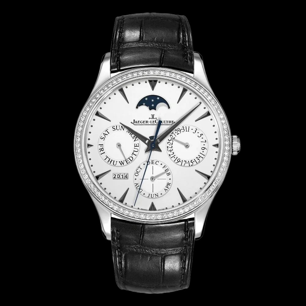 Jaeger-LeCoultre Master Ultra Thin Perpetual Calendar White Gold Q1303501, image 1 Jaeger-LeCoultre Master Ultra Thin Perpetual Calendar White Gold Q1303501, image 1